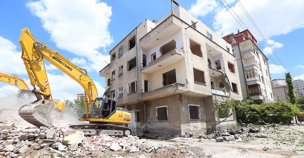Kahramanmaraş Bina Yıkımı Kentsel Dönüşüm