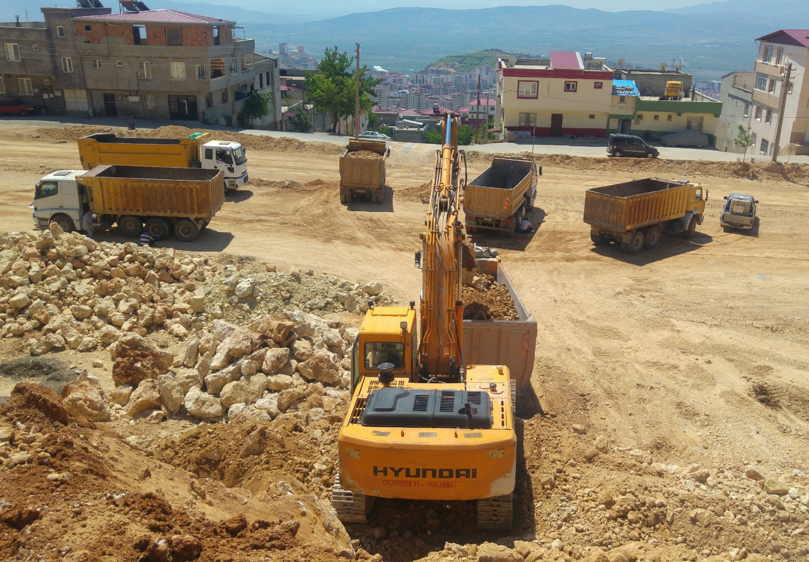Kahramanmaraş Hafriyat Temel Kazısı